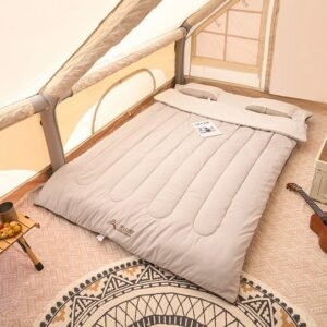 Double Thickened Outdoor Camping Sleeping Bag for Cold