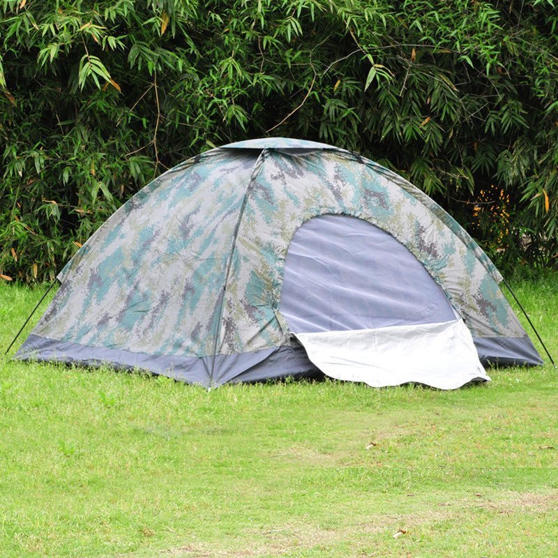 Double-Layer Camouflage Outdoor Camping Tent - Image 5