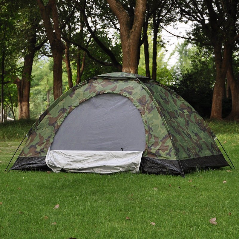 Double-Layer Camouflage Outdoor Camping Tent - Image 6