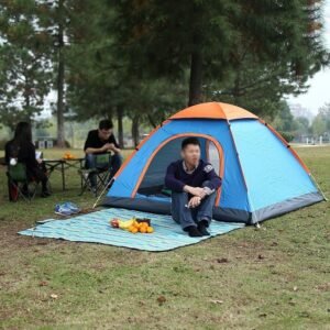 Automatic Double-Door Multi-Person Camping Tent